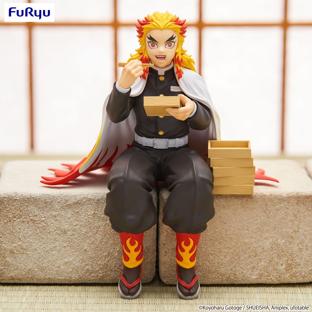Demon Slayer: Kimetsu no Yaiba Noodle Stopper PVC Statue Rengoku Kyojuro 14 cm - Preorder - ETA: 10.10.2025