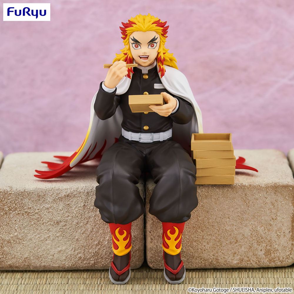 Demon Slayer: Kimetsu no Yaiba Noodle Stopper PVC Statue Rengoku Kyojuro 14 cm - Preorder - ETA: 10.10.2025