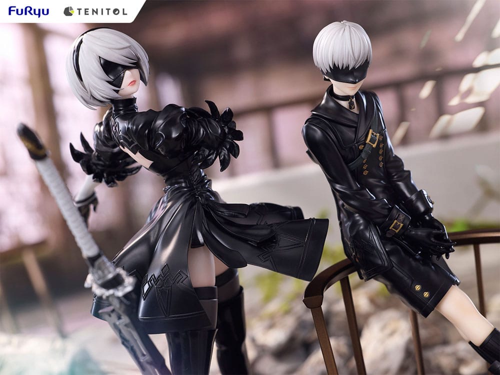 NieR:Automata Tenitol PVC Statue 9S Ver1.1a 18 cm     - Versand: 7 Tage nach Bestellung