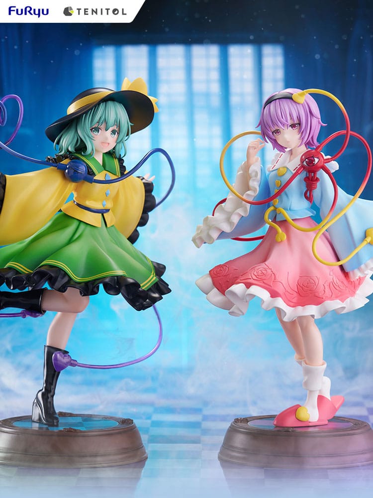 Touhou Project Tenitol PVC Statue Koishi Komeiji & Satori Komeiji 22 cm     - Versand: 7 Tage nach Bestellung