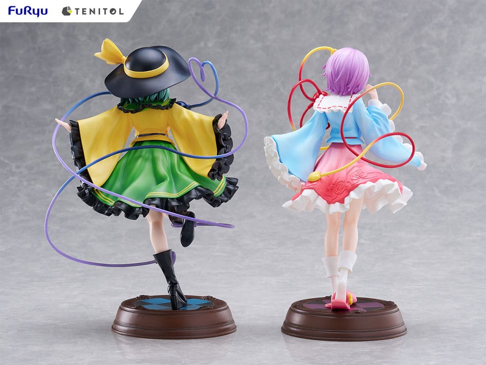 Touhou Project Tenitol PVC Statue Koishi Komeiji & Satori Komeiji 22 cm     - Versand: 7 Tage nach Bestellung
