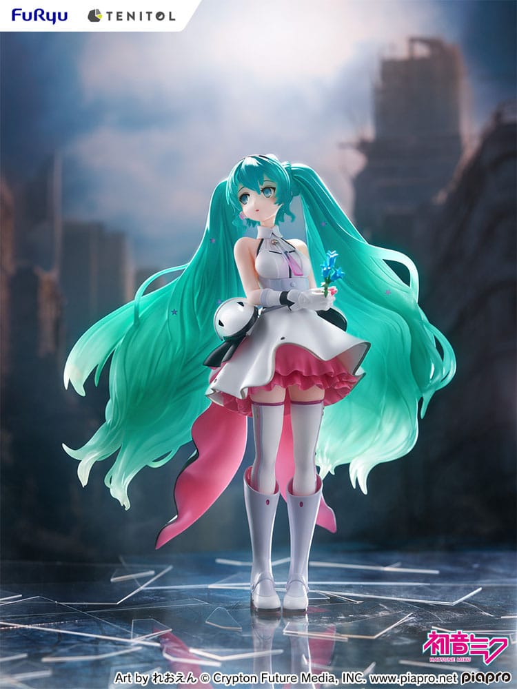 Hatsune Miku Tenitol PVC Statue Hatsune Miku Galaxy Live Ver. 21 cm - Versand: 7 Tage nach Bestellung