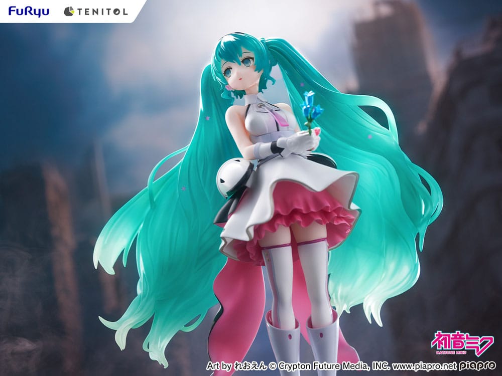 Hatsune Miku Tenitol PVC Statue Hatsune Miku Galaxy Live Ver. 21 cm - Versand: 7 Tage nach Bestellung