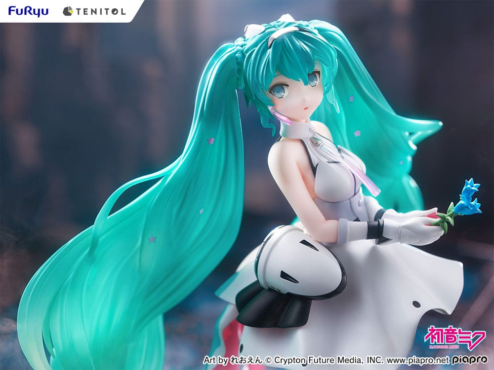 Hatsune Miku Tenitol PVC Statue Hatsune Miku Galaxy Live Ver. 21 cm - Versand: 7 Tage nach Bestellung
