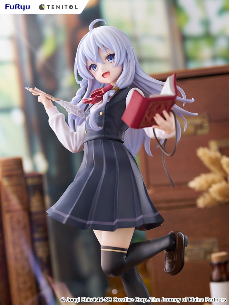 Wandering Witch: The Journey of Elaina Tenitol Tall PVC Statue Elaina School Uniform Ver. 29 cm         - Versand: 7 Tage nach Bestellung