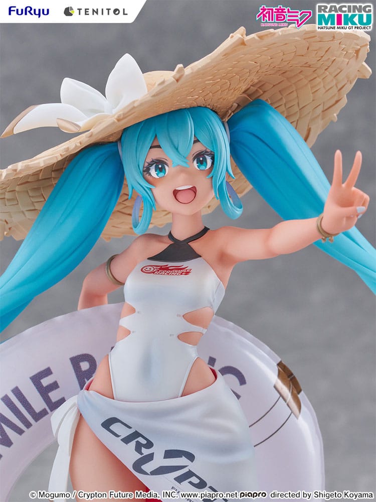 Hatsune Miku GT Project Tenitol PVC Statue Racing Miku 2024: Tropical Ver. 21 cm    - Preorder - ETA: 25.11.2025