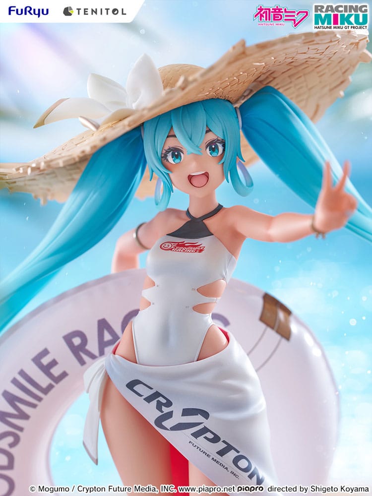 Hatsune Miku GT Project Tenitol PVC Statue Racing Miku 2024: Tropical Ver. 21 cm    - Preorder - ETA: 25.11.2025