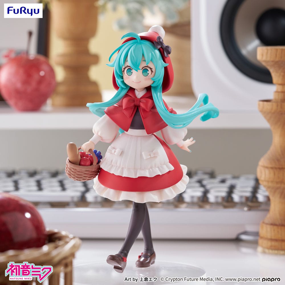 Hatsune Miku Desktop Fairy PVC Statue Hatsune Miku Little red riding hood Ver. 16 cm    - Preorder - ETA: 25.06.2026