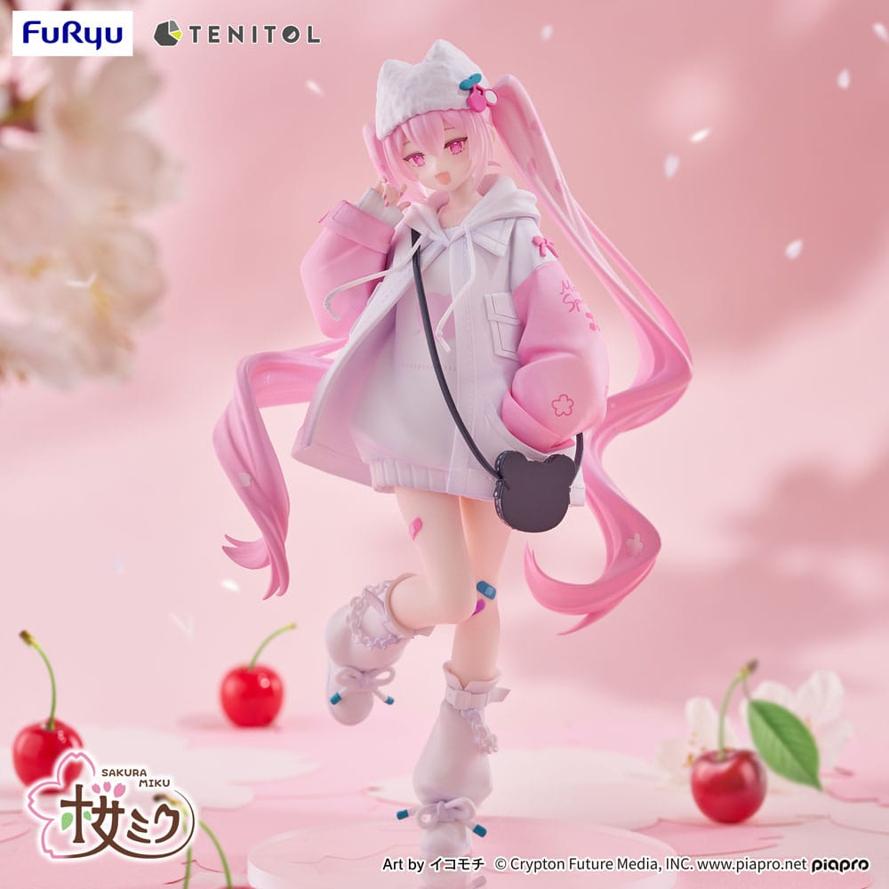 Hatsune Miku Tenitol PVC Statue Sakura Miku Cool style [petit] 19 cm    - Preorder - ETA: 25.05.2026