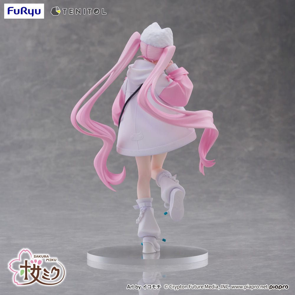Hatsune Miku Tenitol PVC Statue Sakura Miku Cool style [petit] 19 cm    - Preorder - ETA: 25.05.2026