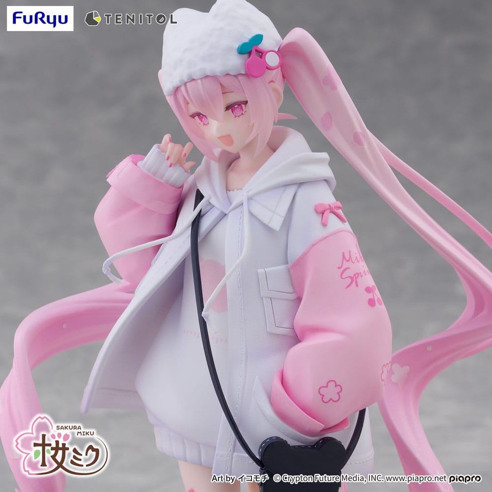 Hatsune Miku Tenitol PVC Statue Sakura Miku Cool style [petit] 19 cm    - Preorder - ETA: 25.05.2026