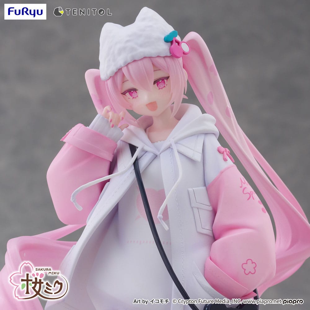 Hatsune Miku Tenitol PVC Statue Sakura Miku Cool style [petit] 19 cm    - Preorder - ETA: 25.05.2026