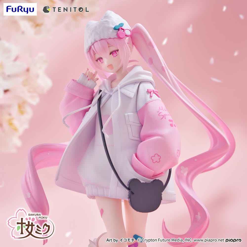 Hatsune Miku Tenitol PVC Statue Sakura Miku Cool style [petit] 19 cm    - Preorder - ETA: 25.05.2026