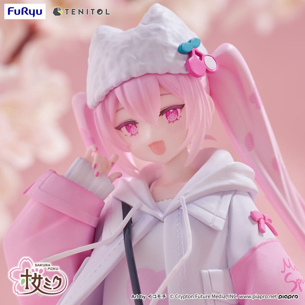 Hatsune Miku Tenitol PVC Statue Sakura Miku Cool style [petit] 19 cm    - Preorder - ETA: 25.05.2026