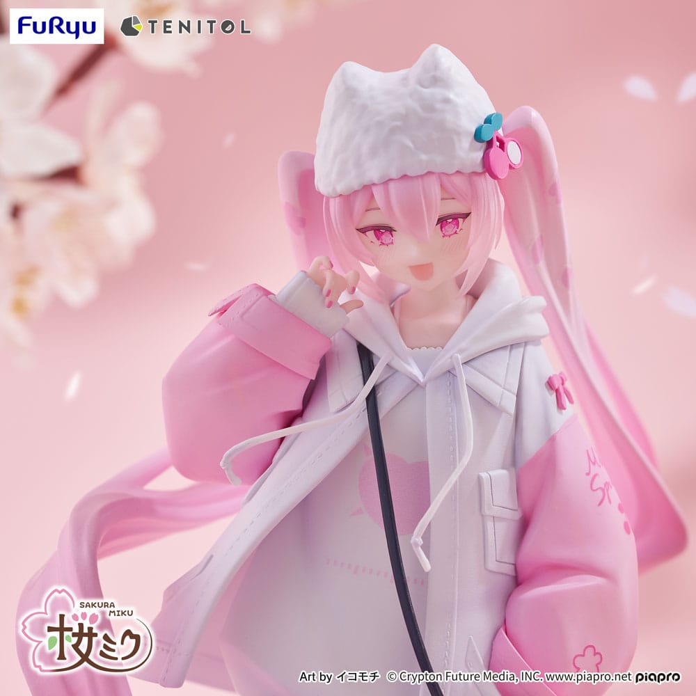 Hatsune Miku Tenitol PVC Statue Sakura Miku Cool style [petit] 19 cm    - Preorder - ETA: 25.05.2026