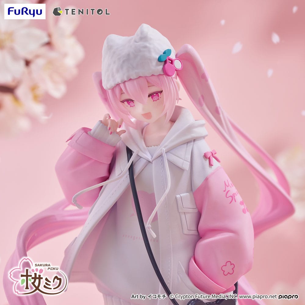 Hatsune Miku Tenitol PVC Statue Sakura Miku Cool style [petit] 19 cm    - Preorder - ETA: 25.05.2026