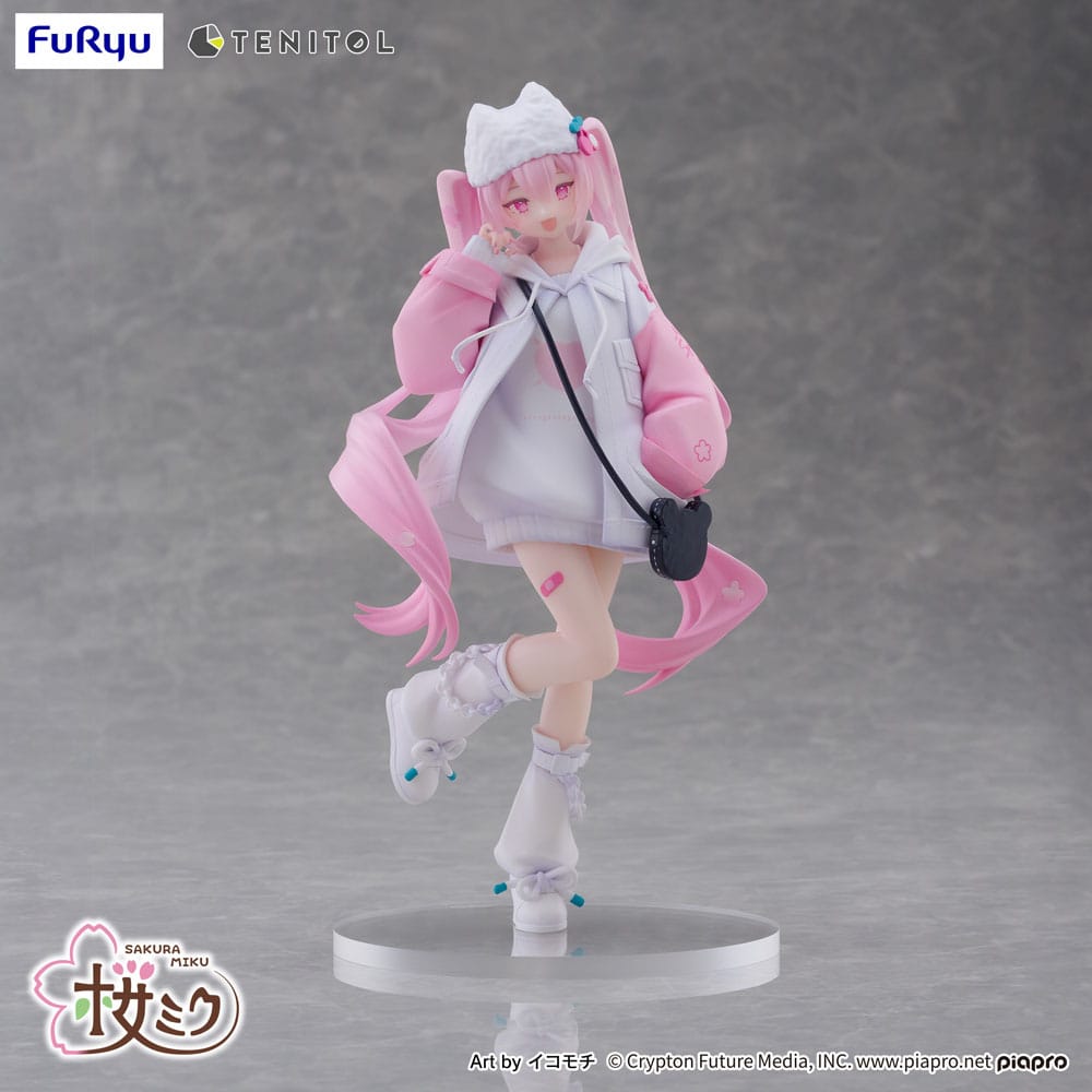 Hatsune Miku Tenitol PVC Statue Sakura Miku Cool style [petit] 19 cm    - Preorder - ETA: 25.05.2026