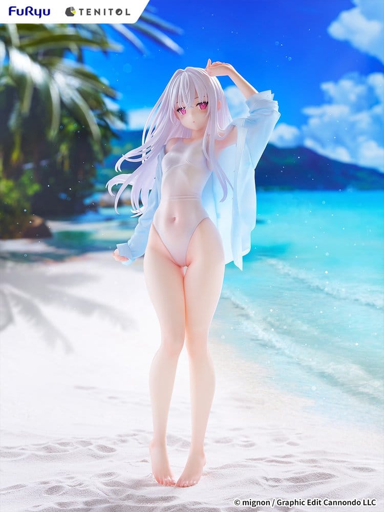 Mignon Works Tenitol Tall PVC Figur Shiro Swimsuit Ver. 30 cm - Preorder - ETA: 25.05.2027