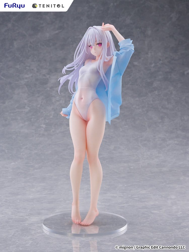 Mignon Works Tenitol Tall PVC Figur Shiro Swimsuit Ver. 30 cm - Preorder - ETA: 25.05.2027