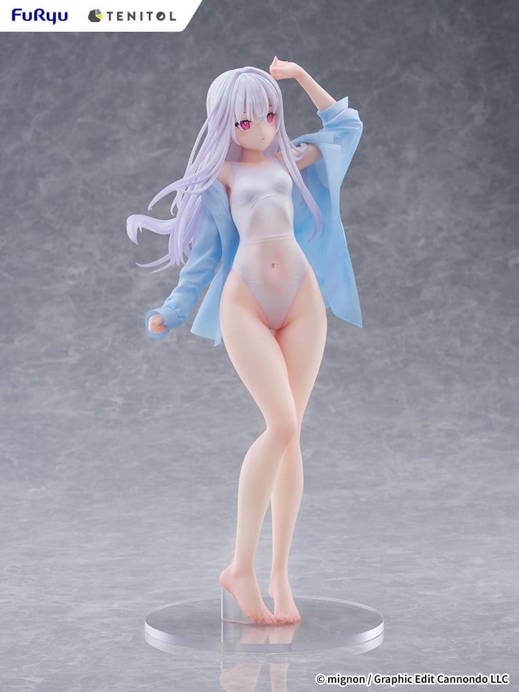 Mignon Works Tenitol Tall PVC Figur Shiro Swimsuit Ver. 30 cm - Preorder - ETA: 25.05.2027