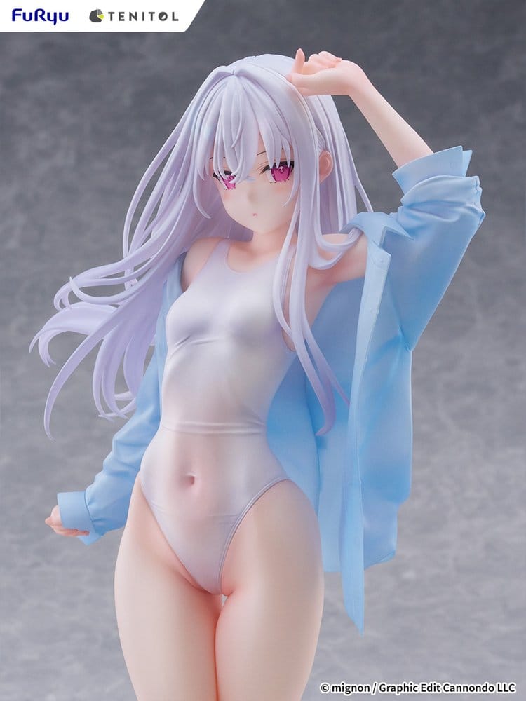Mignon Works Tenitol Tall PVC Figur Shiro Swimsuit Ver. 30 cm - Preorder - ETA: 25.05.2027
