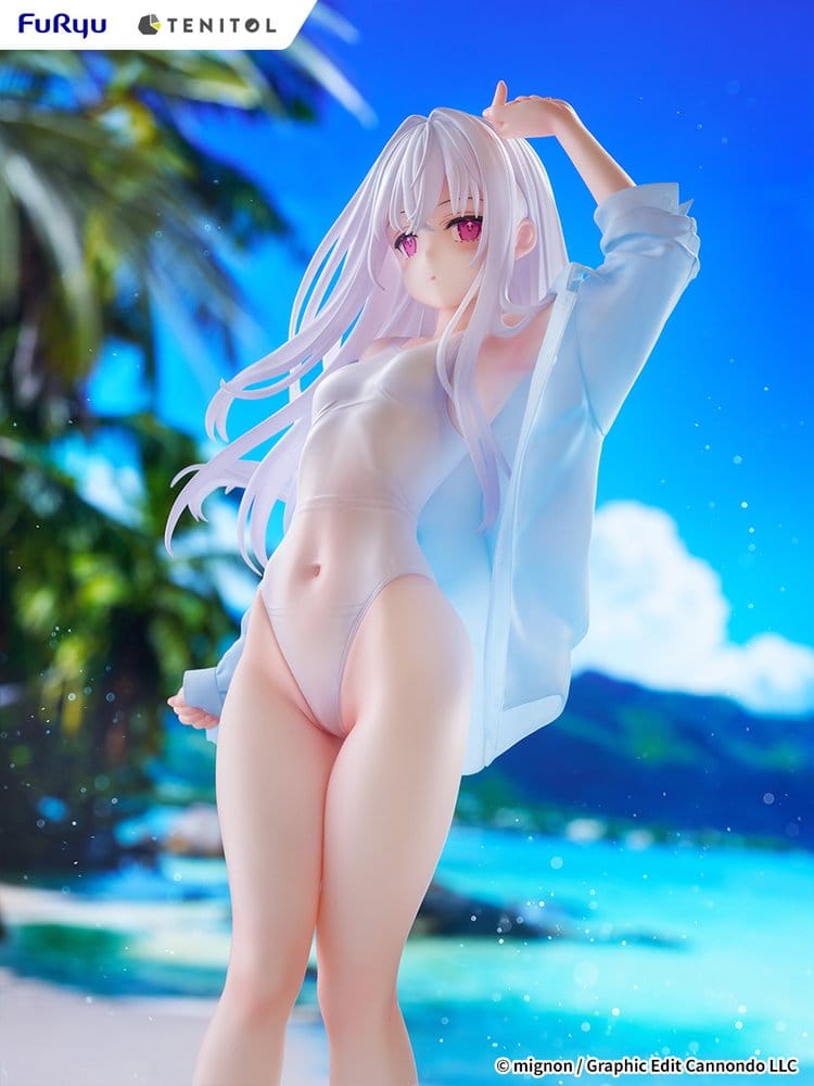 Mignon Works Tenitol Tall PVC Figur Shiro Swimsuit Ver. 30 cm - Preorder - ETA: 25.05.2027