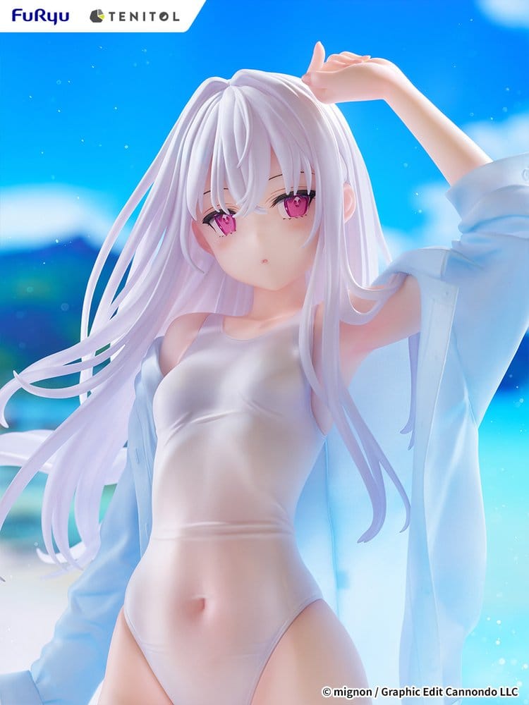 Mignon Works Tenitol Tall PVC Figur Shiro Swimsuit Ver. 30 cm - Preorder - ETA: 25.05.2027