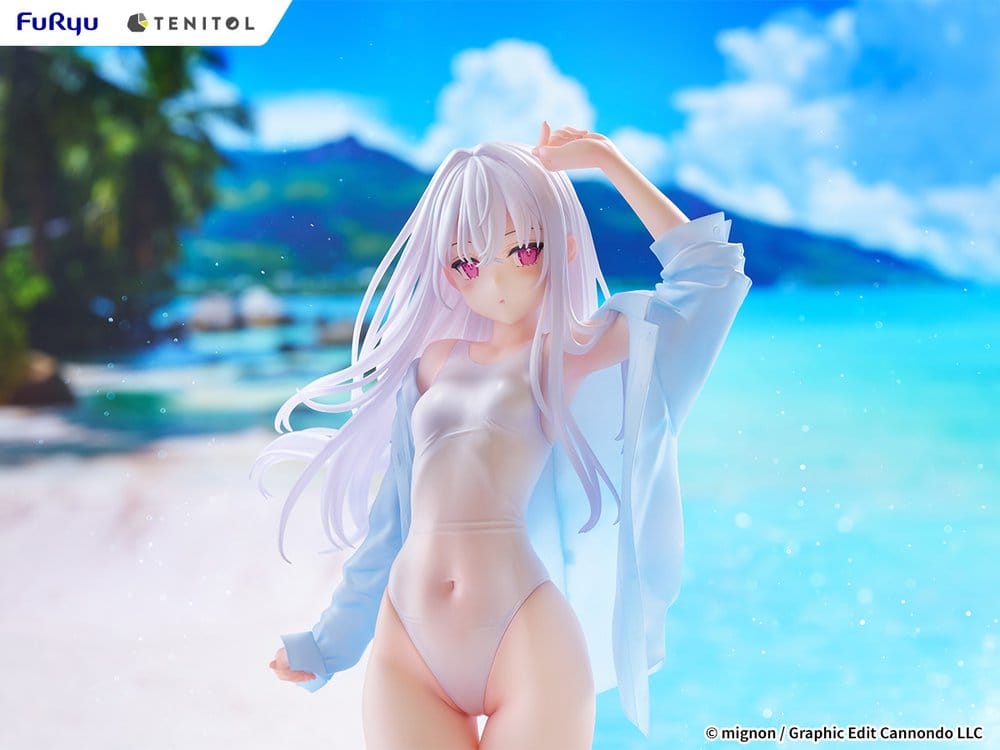 Mignon Works Tenitol Tall PVC Figur Shiro Swimsuit Ver. 30 cm - Preorder - ETA: 25.05.2027