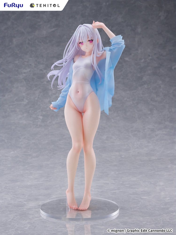 Mignon Works Tenitol Tall PVC Figur Shiro Swimsuit Ver. 30 cm - Preorder - ETA: 25.05.2027