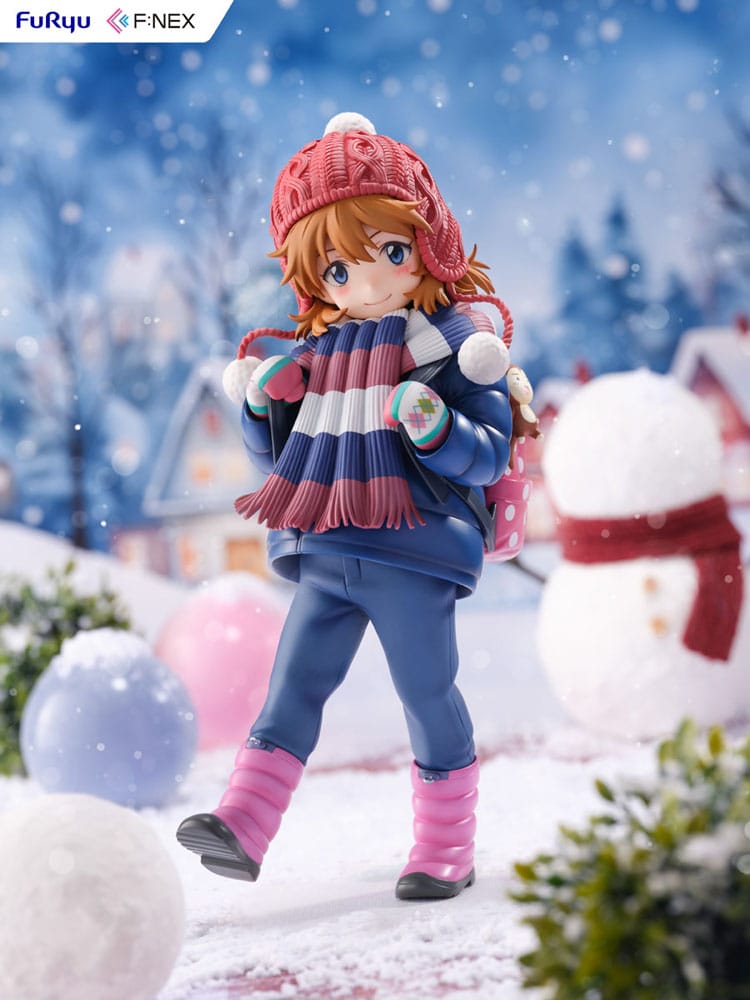 Evangelion: 3.0 + 1.0 Thrice Upon a Time FNEX Statue 1/6 Asuka Shikinami Langley Winter Ver. 20 cm - Versand: 5-7 Tage nach Bestellung