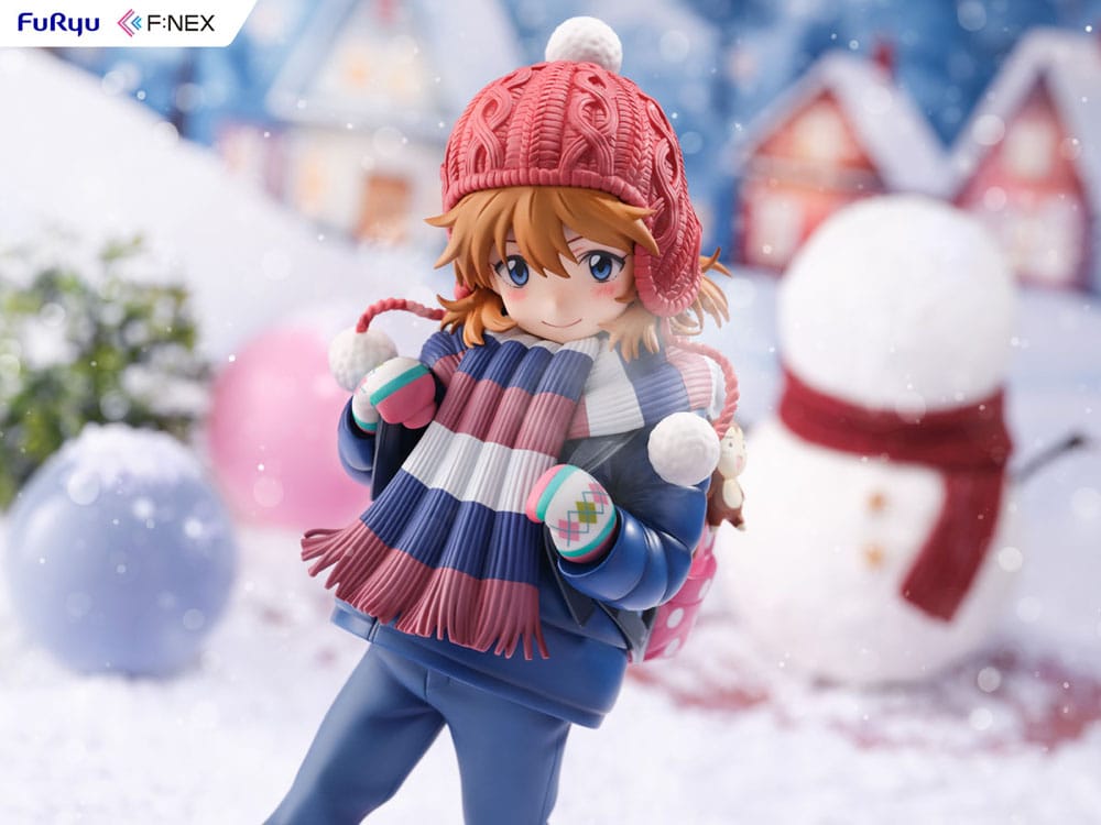 Evangelion: 3.0 + 1.0 Thrice Upon a Time FNEX Statue 1/6 Asuka Shikinami Langley Winter Ver. 20 cm - Versand: 5-7 Tage nach Bestellung