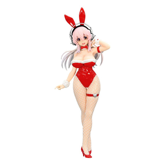 Super Sonico BiCute Bunnies PVC Statue Red Color Ver. 30 cm - Versand: 5-7 Tage nach Bestellung