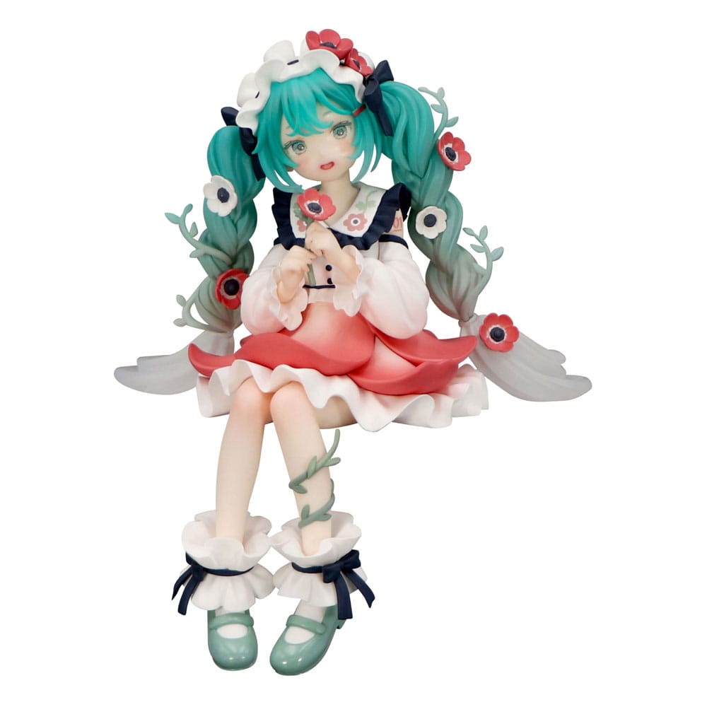 Hatsune Miku Noodle Stopper PVC Statue Hatsune Miku Flower Fairy Anemone 14 cm     - Versand: 5-7 Tage nach Bestellung