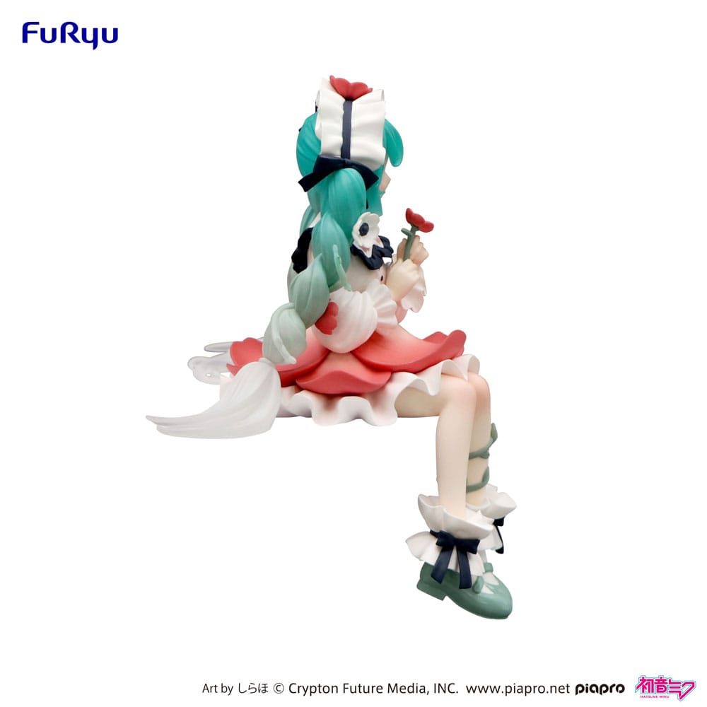 Hatsune Miku Noodle Stopper PVC Statue Hatsune Miku Flower Fairy Anemone 14 cm     - Versand: 5-7 Tage nach Bestellung