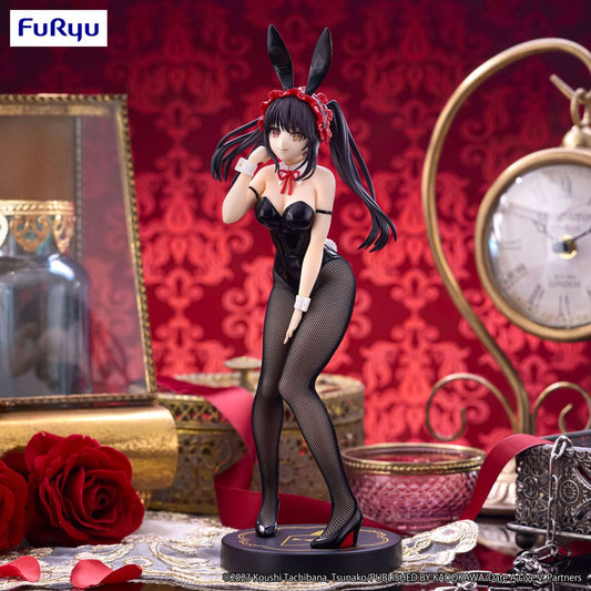 Date A Live V BiCute Bunnies PVC Statue Kurumi Tokisaki Black Color Ver. 29 cm - sofort lieferbar