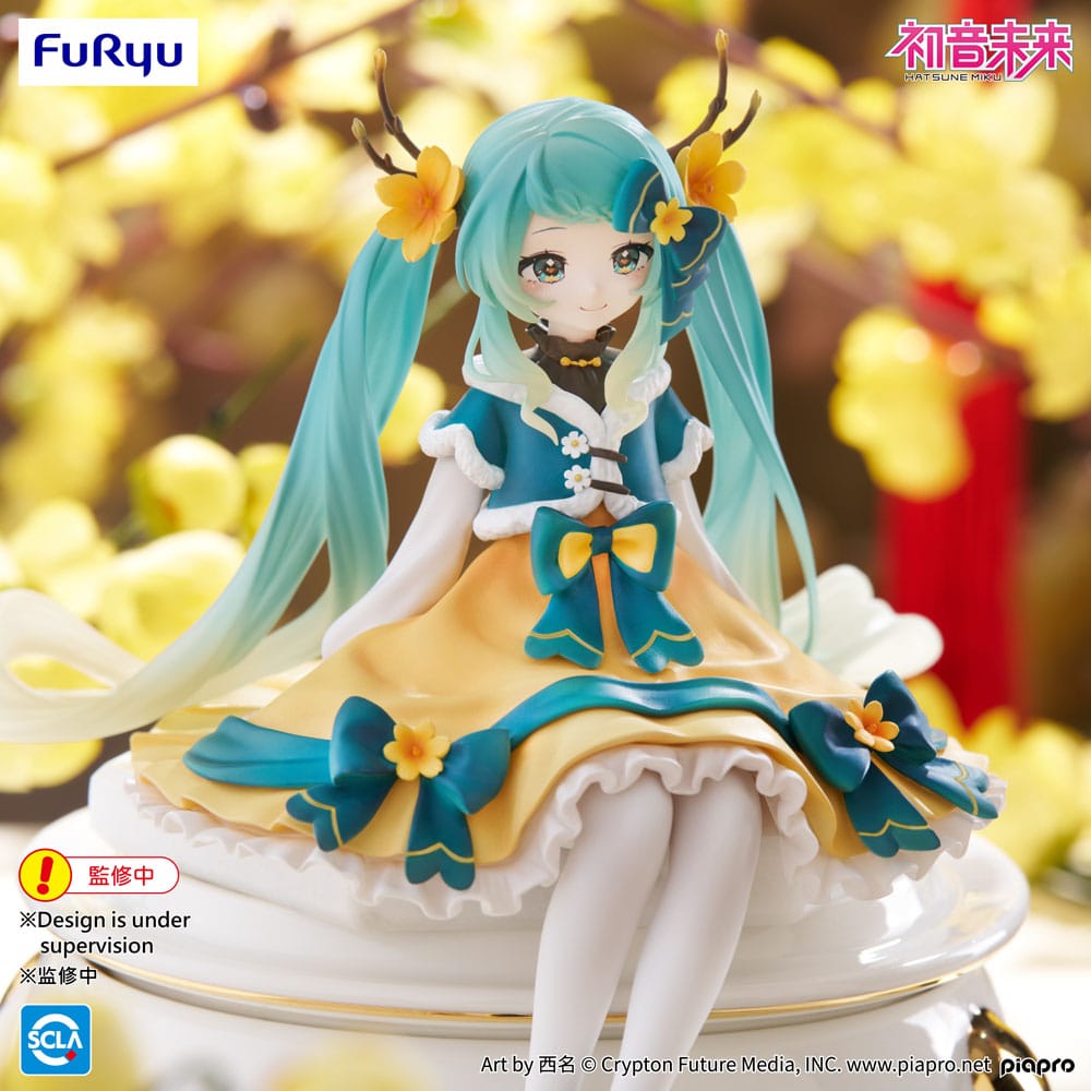Hatsune Miku Noodle Stopper PVC Statue Hatsune Miku 2025 Chinese New Year Ver. 14 cm      - Preorder - ETA: 10.10.2025