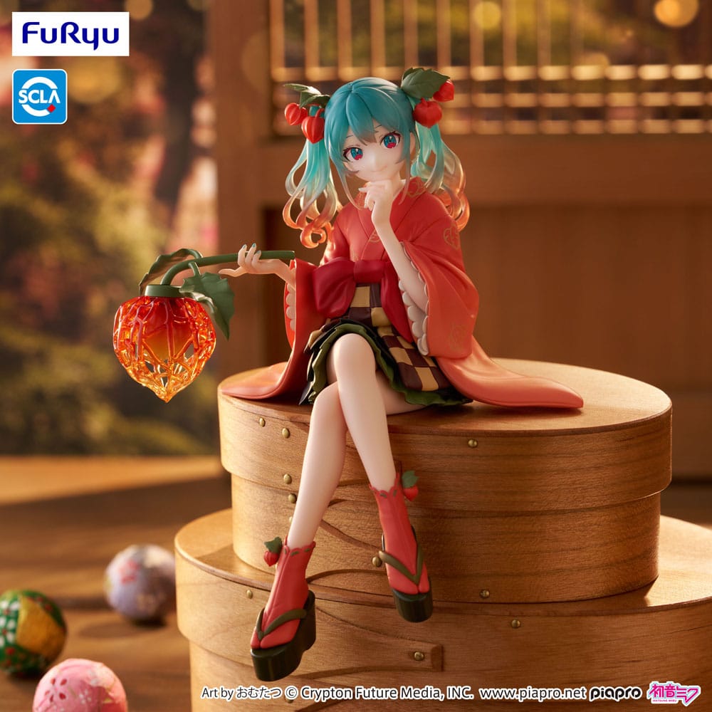 Hatsune Miku Noodle Stopper PVC Statue Flower Fairy Winter Cherry 15 cm - Preorder - ETA: 25.05.2026