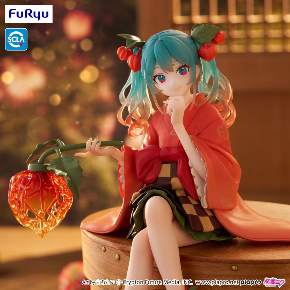 Hatsune Miku Noodle Stopper PVC Statue Flower Fairy Winter Cherry 15 cm - Preorder - ETA: 25.05.2026
