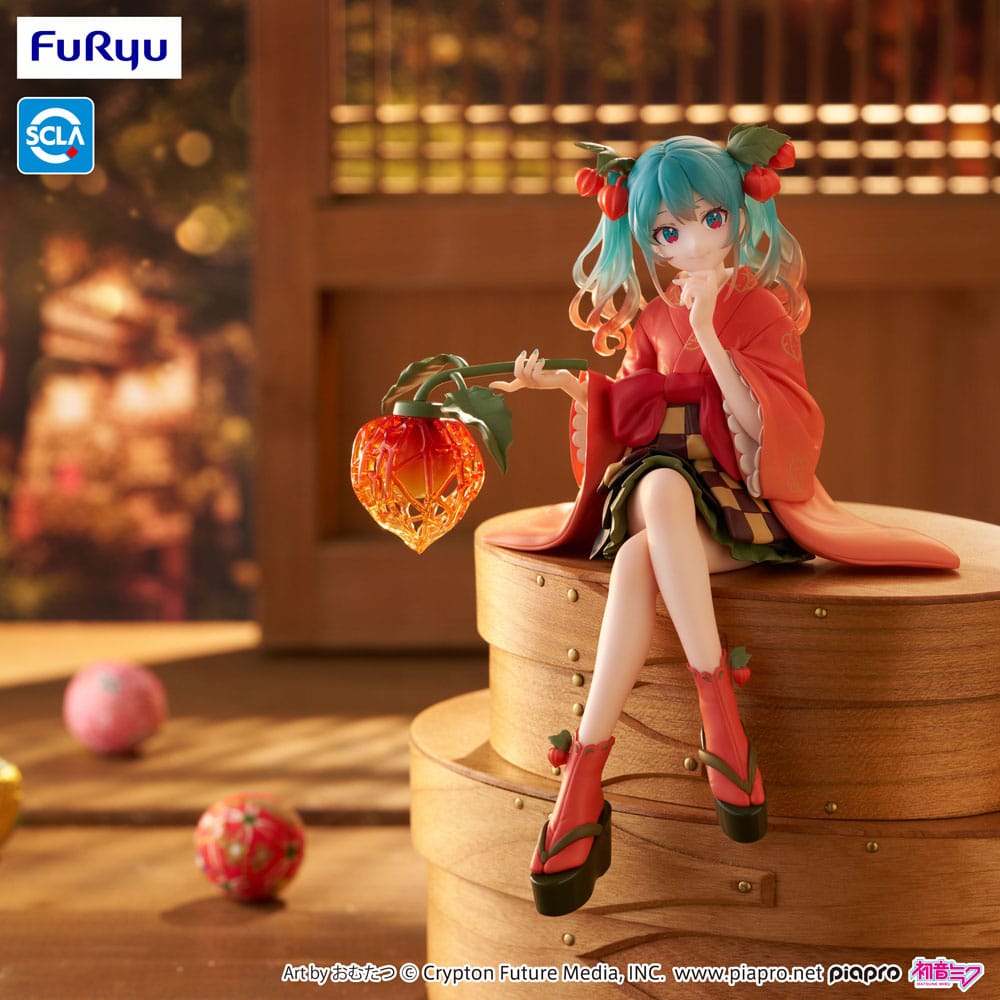 Hatsune Miku Noodle Stopper PVC Statue Flower Fairy Winter Cherry 15 cm - Preorder - ETA: 25.05.2026
