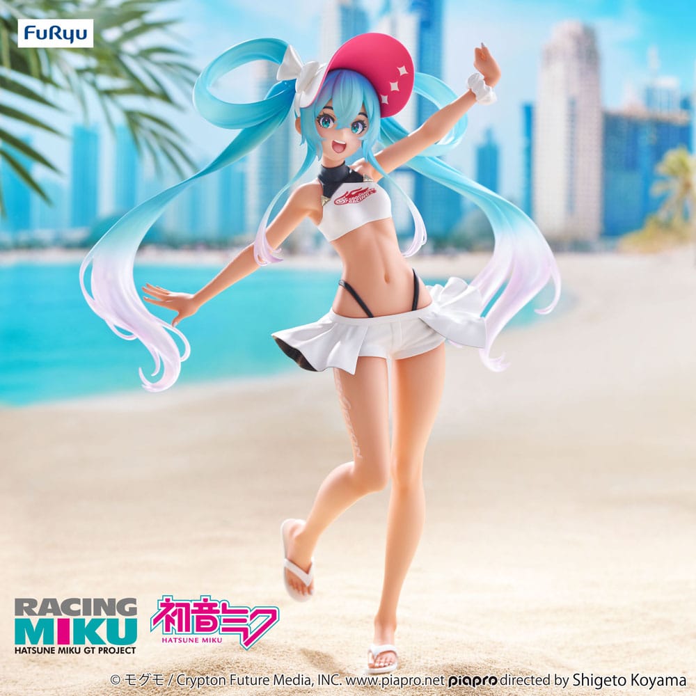 Hatsune Miku GT Project Trio-Try-iT PVC Statue Racing Miku 2024 Summer Holiday Ver. 23 cm  - Preorder - ETA: 31.10.2025