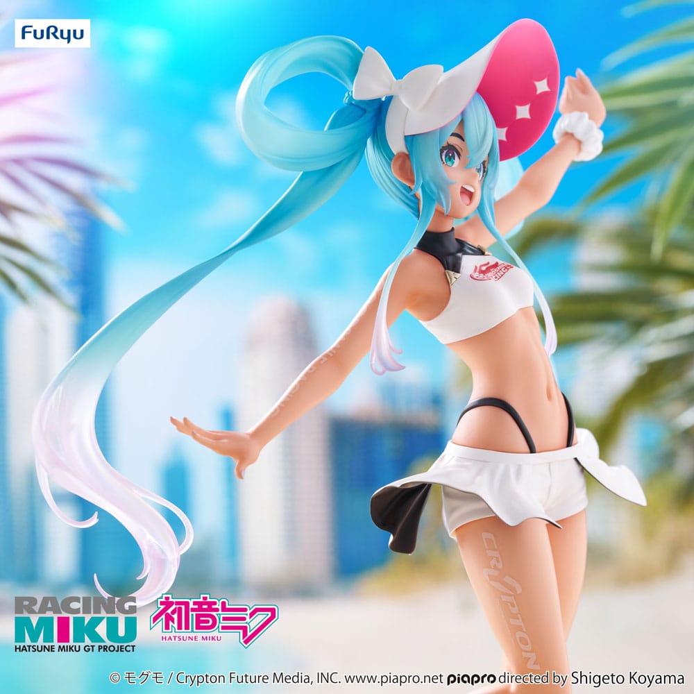 Hatsune Miku GT Project Trio-Try-iT PVC Statue Racing Miku 2024 Summer Holiday Ver. 23 cm  - Preorder - ETA: 31.10.2025