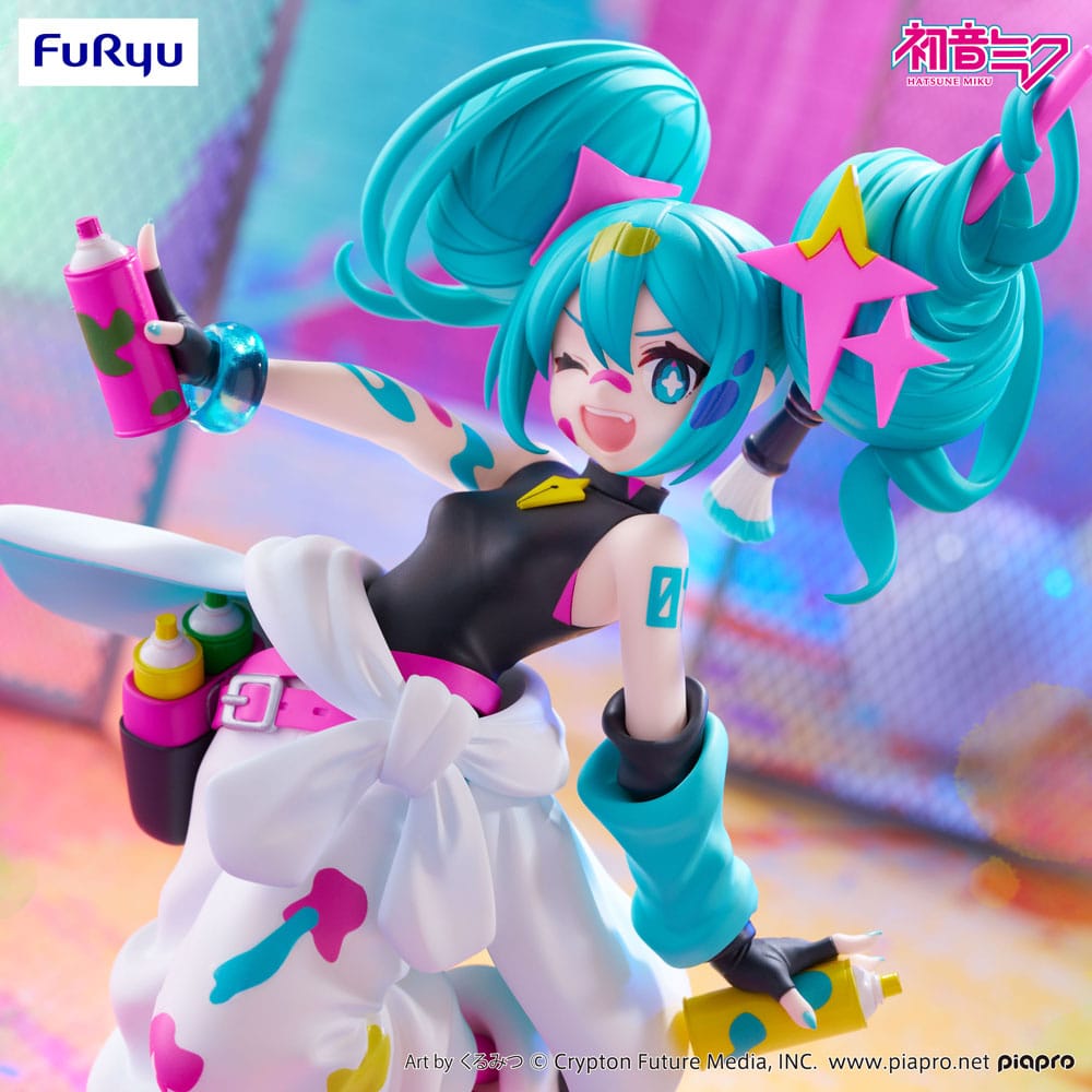 Hatsune Miku Trio-Try-iT PVC Statue Miku Paint Girl 19 cm   - Preorder - ETA: 25.11.2025