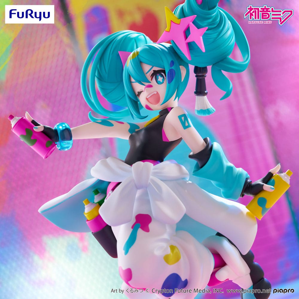 Hatsune Miku Trio-Try-iT PVC Statue Miku Paint Girl 19 cm   - Preorder - ETA: 25.11.2025