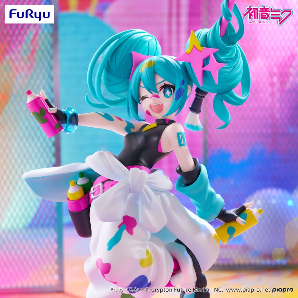 Hatsune Miku Trio-Try-iT PVC Statue Miku Paint Girl 19 cm   - Preorder - ETA: 25.11.2025