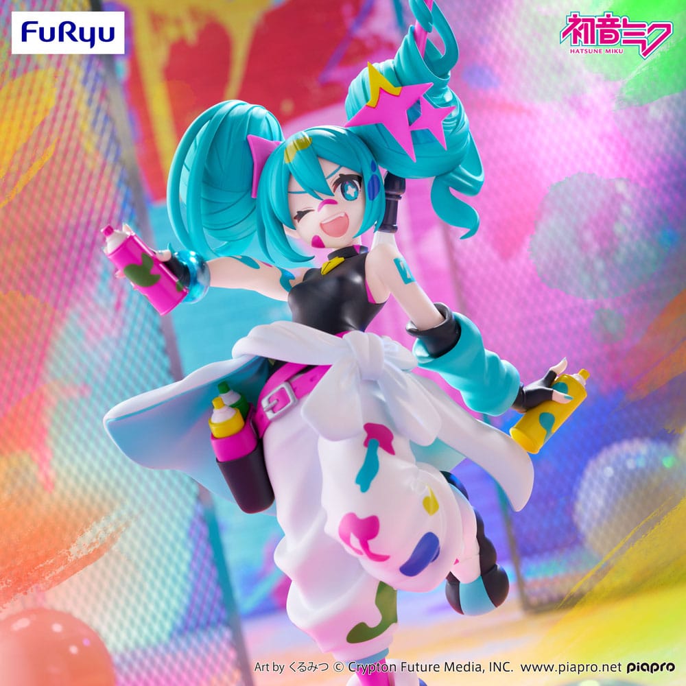 Hatsune Miku Trio-Try-iT PVC Statue Miku Paint Girl 19 cm   - Preorder - ETA: 25.11.2025