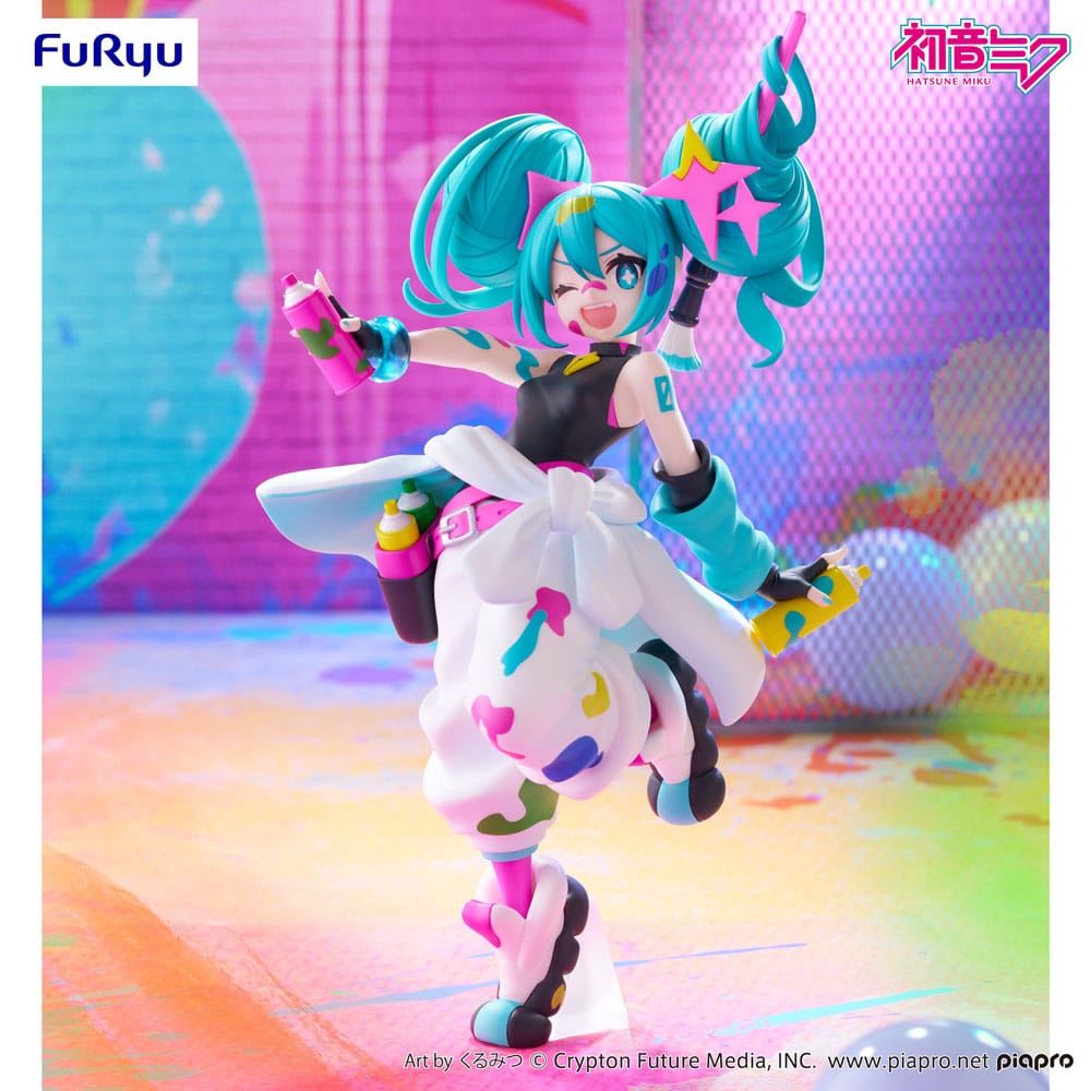 Hatsune Miku Trio-Try-iT PVC Statue Miku Paint Girl 19 cm   - Preorder - ETA: 25.11.2025