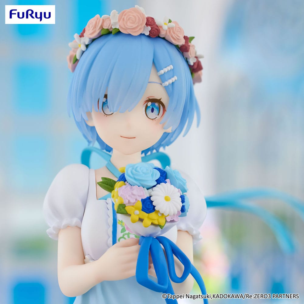Re:Zero Starting Life in Another World Trio-Try-iT PVC Statue Rem Bridesmaid 21 cm  - Versand: 7 Tage nach Bestellung