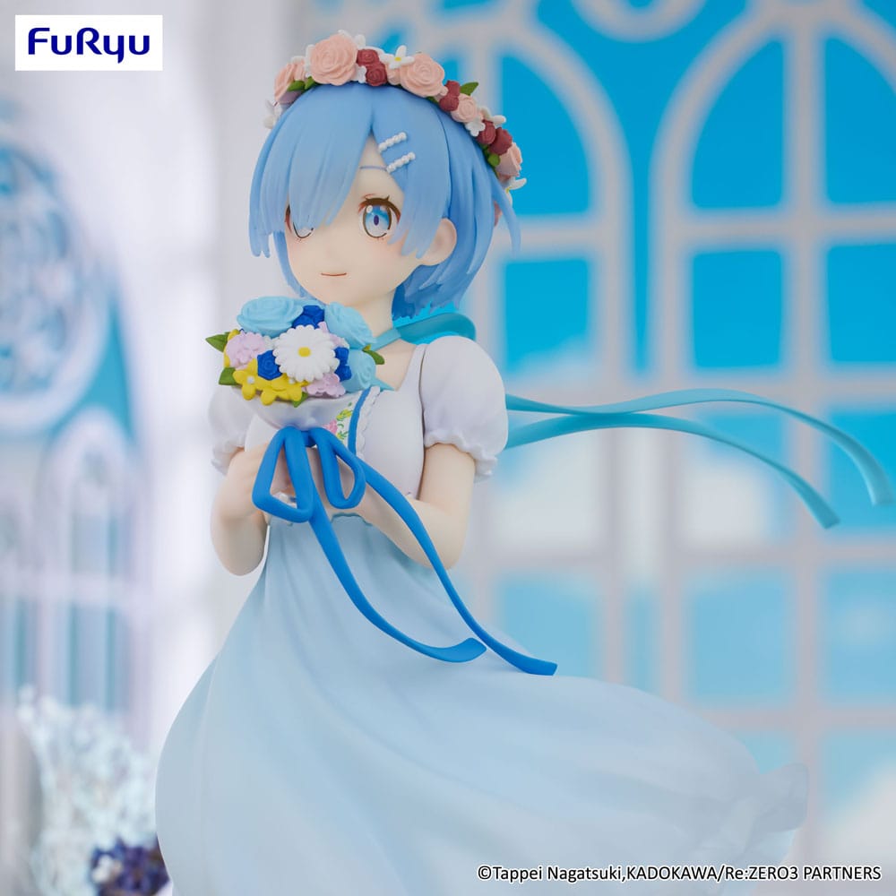 Re:Zero Starting Life in Another World Trio-Try-iT PVC Statue Rem Bridesmaid 21 cm  - Versand: 7 Tage nach Bestellung