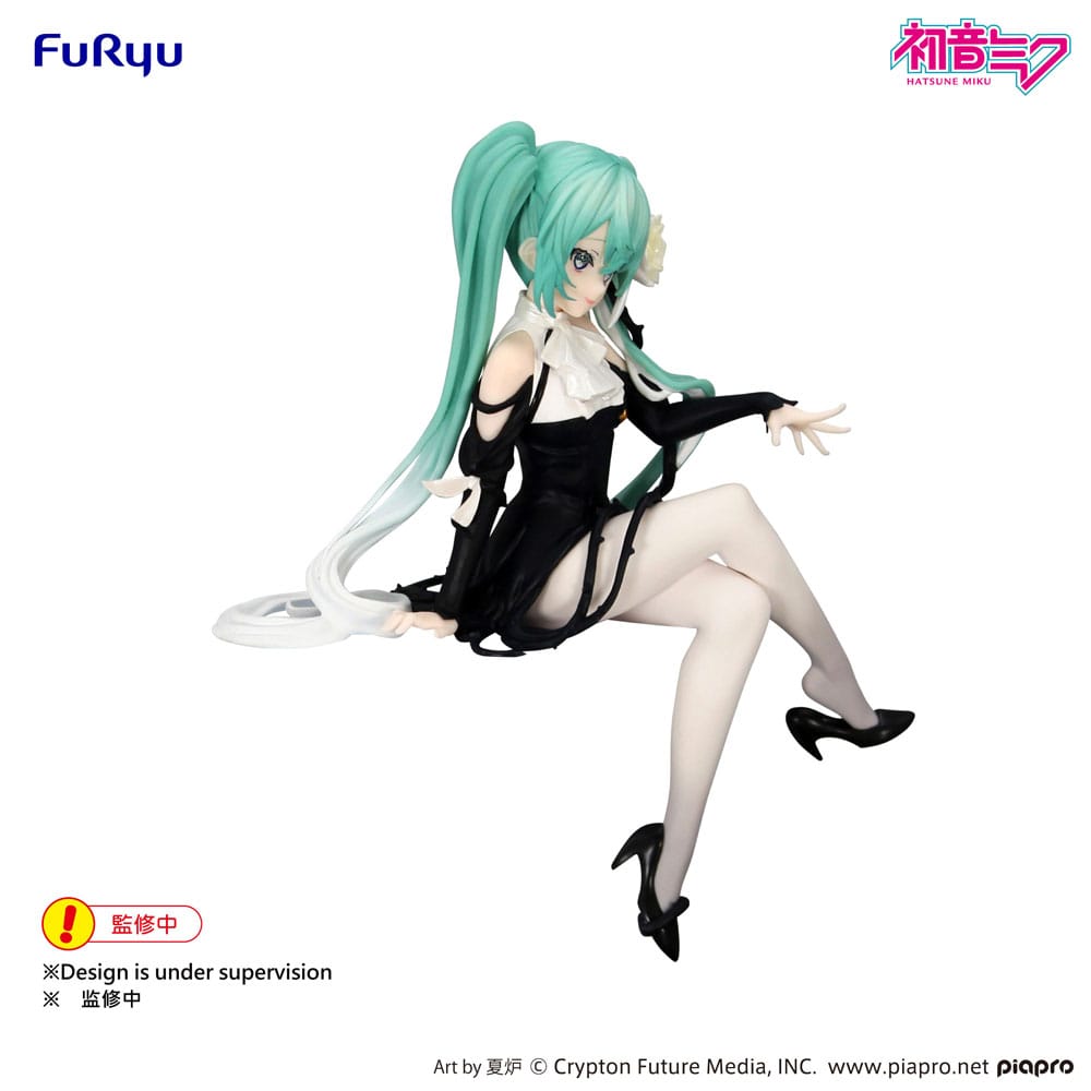 Hatsune Miku Noodle Stopper PVC Statue Flower Fairy White Rose 14 cm - Preorder - ETA: 25.03.2026