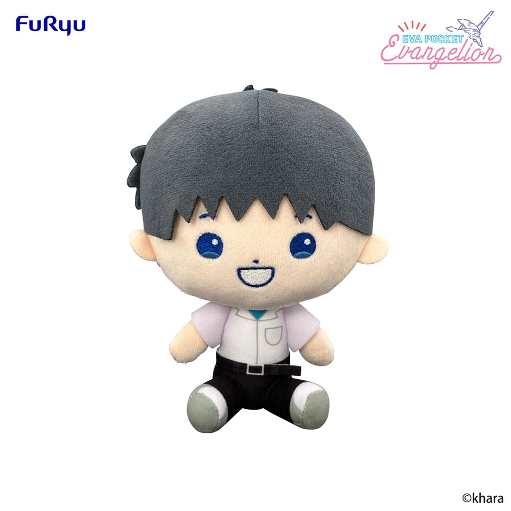 Neon Genesis Evangelion Eva Pocket Plüschfigur Shinji 17 cm - Preorder - ETA: 25.03.2026